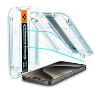 Glas.tR EZ Fit Protector de pantalla de vidrio templado para iPhone 15 Pro Max - JUEGO DE 2