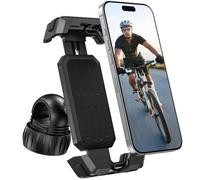 GlasFlength Soporte para teléfono de Bicicleta anticaídas para Motocicleta Compatible con iPhone 16 Plus/15 Pro MAX