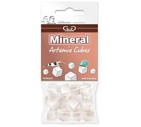 GlasGarten Mineral Artemia Cubes | 16 uds. - Alimento complementario/alimento Mineral para gambas Ornamentales, Caracoles y cangrejos de río con Huevos de Artemia decapsulados Ricos en proteínas