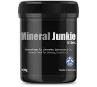 GlasGarten Mineral Junkie Bites | 100g - Alimento Mineral Premium para gambas y Caracoles, alimento suplementario/de cría con minerales, bocados Blandos