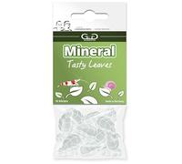 GlasGarten Mineral Leaves | 16 uds. - Alimento complementario/Mineral para gambas Ornamentales, Caracoles y cangrejos de río con Hojas secas de ortiga, Diente de león y Nogal