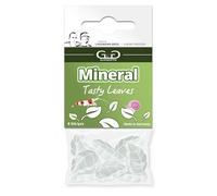GlasGarten Mineral Leaves | 8 pcs - Alimento complementario/Mineral para gambas Ornamentales, Caracoles y cangrejos de río con Hojas secas de ortiga, Diente de león y Nogal