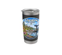 Glasgow Escocia crucero puerto marítimo viaje oceánico Vaso térmico de acero inoxidable de doble pared