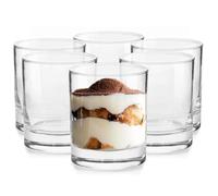 Glasmark KROSNO 1992 Tazas De Postre En Vidrio Transparente Vasos De Postre Juego De 6 Aptos Para Lavavajillas 300 ml