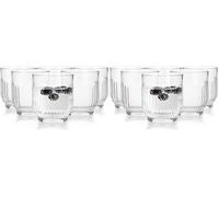 Glasmark KROSNO 1992 Vaso Set de Vasos de 6 Piezas Vasos de Agua Vaso de Bebida Cristal de Zumo Aptos para Lavavajilla 6x290 ml (Paquete de 2)