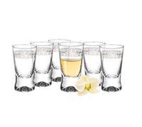 Glasmark Krosno Conjunto De 6 Vasos De Vodka Vasos De Vodka Chupito De Vodka Vaso De Ron Vasos De Chupito 25Ml