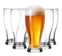 Glasmark Krosno Conjunto De Vasos De Cerveza Juego De Cerveza 6X0,5L Jarra Artesanal