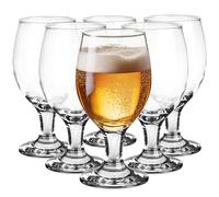 Glasmark Krosno Juego De Vasos De Cerveza 0,36 Litros Vasos De Cerveza Copa De Cerveza Para Cerveza Artesanal Copa De Tulipa Para Cóctel Vasos De Cóctel Resistentes Al Lavavajillas 6 X 360Ml