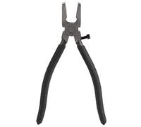 Glass Breaking Pliers | Screw Adjustable Ergonomic Design | Flat Nozzle Cutting Tool for Glass/Ceramic/Tiles | Chrome Alloy Steel Construction