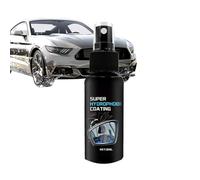 Glass Ceramic Coating - 30 ml Auto Detailing Protection Liquid for Water Resistance, Anti-Fog with Shine Enhancement Function, Car Care Supply for SUV Truck Van Exterior, Clear Finish, Travel Bottle