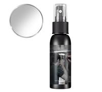 Glass Cleaner - 50ml Portable Stain Remover Spray With Quick Dry Formula | Car Windshield Mirror Degreasing Solution | Automotive Trailer RV Truck Pickup Motorcycle Care Goggles Shower Door