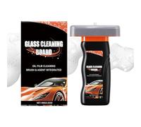 Glass Cleaning Board for Car Windshield | 100g Cleaner Board - Oil Film Remover,for Truck Removes Smudges Improves Clarity