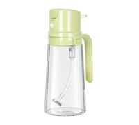 Glass Cooking Oil Sprayer 2 in 1 - Portable Oil Dispenser | Refillable Spray Bottle for Olive Oils, Vinegar, and Sauce, Compact Kitchen Accessory for Air Fryer, Salad Preparation, Roasting, Grilling