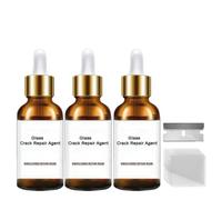 Glass Crack Repair Agent, Windshield Crack Repair Kit, Universal C a ks Gone Glasses R p i s Kits (3pcs)