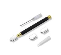 Glass Cutter- Glass Cutters Tool for Thick Glass Tiles Mirror Mosaic Cutting in The Range 2-20cm, Tile Cutter Diamond Glass Cutter with Ergonomic Hand