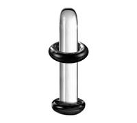 Glass Ear Plugs, Gauge Stretch Jewelry Set, 0.08 Inches Piercing Tunnel Plug with Smooth Texture Design, Sturdy Body Jewelry Style, Minimal Ear Accessory for Music Festival