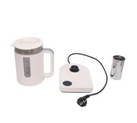 Glass Electric Kettle 1.2L Gran capacidad Multifuncional Smart Health Care Hot Tea Maker con control de temperatura para la oficina de cocina Hogar Borosilicate Alto vidrio de