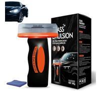Glass Emulsion Cleaner, 2026 Upgraded Handheld Glass Oil Film Remover, Clear Visibility for Car Window & Windshield Surfaces (1pcs)