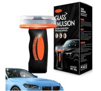 Glass Emulsion Cleaner for Car,Bürste zur Reinigung von Auto-Ölfilmen,Limpiador de parabrisas,Limpiador de emulsión para vidrio portátil,Cepillo para limpiar la película de aceite de los automóviles