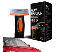 Glass Emulsion Cleaner | q4 Glass Guard Technology | Streak-Free Formula for Windows Windshields an Eco-Friendly Strength (1pcs)