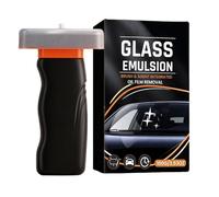 Glass Emulsion Handheld Car - Versátil Windshield Cleaner Brush Auto, sturdy, Compact, Modern, Sturdy Oil Film, Removal Automotive Truck SUV Vehicle | Multipurpose Outdoor Indoor Utility