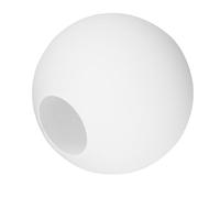 Glass Globe Lamp Shade Replacements White Frosted Globe Lampshade Cover, Easy Upgrades, 2.17" Opening Diameter for Wall Light Replacement