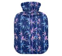 Glass-Like Trees - Botella de agua caliente con cubierta suave, 2 L, para calentador de cuello y hombros