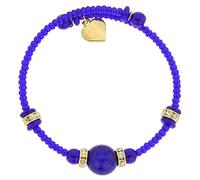 Glass Of Venice Carino - Pulsera de cristal de Murano, color azul marino