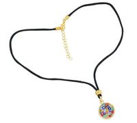 Glass Of Venice Collar Colgante Redondo de Millefiori - Multicolor