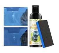 Glass Oil Film Remover - 150g Cleaner Solution, Car Window Oil Film Remover with Powerful Degreasing Agents, Windshield Clarity Restoration Paste, Ideal for Daily Commuting Through The City