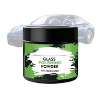 Glass Polishing Powder - 100g Windshield Repair, Car Glass Cleaner for Stain Removal and Restoration, Polishing Compound for Gloss Enhancement and Care on Vehicle, Truck, SUV, RV, Sedan, Garage, or Ou
