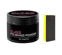 Glass Polishing Powder - Screen Cleaner Scratch Remover Compound Restores Clarity Deep-Cleans Glass Surfaces Fine Grade Dry Clay GlazeShine After Baking High-gloss Finish