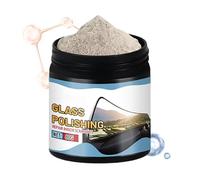 Glass Pulishing Kit, 80 g Buffing Coating Compound with Sponge Applicator, Auto Detailing Glass Restore Cleaner for Car Headlights Lens Eyeglasses Watch Jewelry Scratch Removal Shine Care Tool