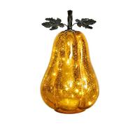 Glass Pumpkin Light Fall Halloween - - Lamp Glass Lighted Pumpkins for Fall