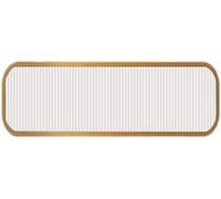Glass Room Divider Office Partition Tempered Glass Panels Table Dividers Panels Partitions,Elegant Golden Glass Partition Screen, 60X150Cm - Ideal Semi-Private Desk Divi-B-60x140cm/23.62x55.11in