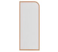 Glass Room Divider Office Partition Tempered Glass Panels Table Dividers Panels Partitions,Rose Gold Urinal Partitions with Stainless Steel Frame Wallmounted Tempered Gla-Rose Gold-1PCS