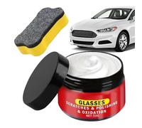 Glass Scratch Remover - 50g Fast Acting Polishing Compound Paste | Deep Scratch Repair Clean Agent | For Car Windshield Window Watch Screen Table Mirror, 1 Pack