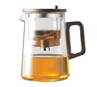 Glass Tea Pot, Removable Tea Infuser, Water Separation Kettle, Heat-Resistant Glass, Tea Pot Kettle, Glass Tea Kettle, Tea Infuser Kettle, Water Separation Tea, Tea Brewing Kettle, Home Tea Pot