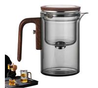 Glass Teapot with Infuser, 600ml Tea Kettle, Loose Leaves Strainer 5.75x5.51 inches, Heat-Resistant Borosilicate, Easy Pour Design, Ideal for Home, Tea Room, Restaurant Use