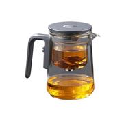 Glass Teapot With Infuser, Leakage Proof Tea Infuser Kettle, Loose Tea Infuser Tea Kettle, Press Control Teapots, Teapot suelto, Tea Glass Teapot, Infuser Teapot For Home And Traveling