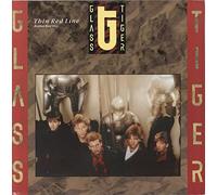 GLASS TIGER - THIN RED LINE 7 INCH (7" VINYL 45) UK CAPITOL 1986