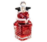 Glass Whiskey Bottle - Liquor Bottle | Clear Glass Storage Container | Bar Display Bottle, Novelty Beverage Bottle Home Decor for Vodka Brandy Wine Cocktails Beer Home Bar Display Shelf
