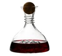 Glass Wine Decanter - Wine Aerator for Wines, 1800ml Elegant Serveware with Drip Free Pouring Design, Easy Clean, Ideal for Home Restaurant Tasting Party Wedding Dinner Events