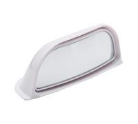 Glass Wing Mirror Espejo Retrovisor Coche Universal Punto Ciego Gran Angular Asiento Trasero Observación Auxiliar Conducción Seguridad(Blanco)