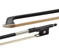 GLASSER Arco de viola, Carbono Grafito, Made in USA, 3000X-34, Cinta de niquel-plata, para 3/4 Viola