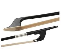 GLASSER Arco de violonchelo, Fibra de vidrio, Made in USA, 403SH-18, Cinta de niquel-plata, para 1/8 Violonchelo