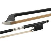 GLASSER Arco de violonchelo, Fibra de vidrio, Made in USA, 403SH-44, Cinta de niquel-plata, para 4/4 Violonchelo