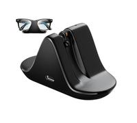 Glasses Charging Station - ABS, 3.94x2.13x2.09in Charging Dock Stand Compact Organizer | Portable, Efficient Power Recharger, Travel-Friendly Glasses Holder For Holidays, Commuting, Business, Home