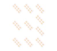 Glasses Nose Grips, Eyeglass Nose Pads, 40 Pair Soft Sponge Non-Slip Self-Adhesive Comfortable Replacement Pads for Eyewear Sports Work Travel Commuting, 0.35x0.24x0.06 Inches