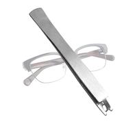 Glasses Nose Pad Tweezers - Stainless Steel Precision Tool | Eyeglasses Nose Pad Shaping Repair Tool | Lightweight Optical Maintenance Tweezers For Home Industry Workshop Office Engineering Garage